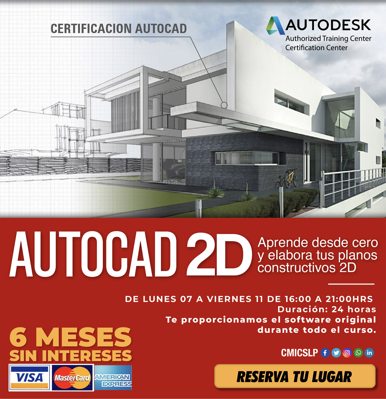 REVIT MEP INSTALACIONES ELECTRICAS CMIC SLP